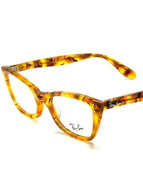 NEW RAY BAN RB 5499 LADY BURBANK 8144 Tortoise Unisex 49mm 20 140
